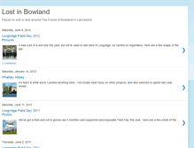 Tablet Screenshot of lostinbowland.com